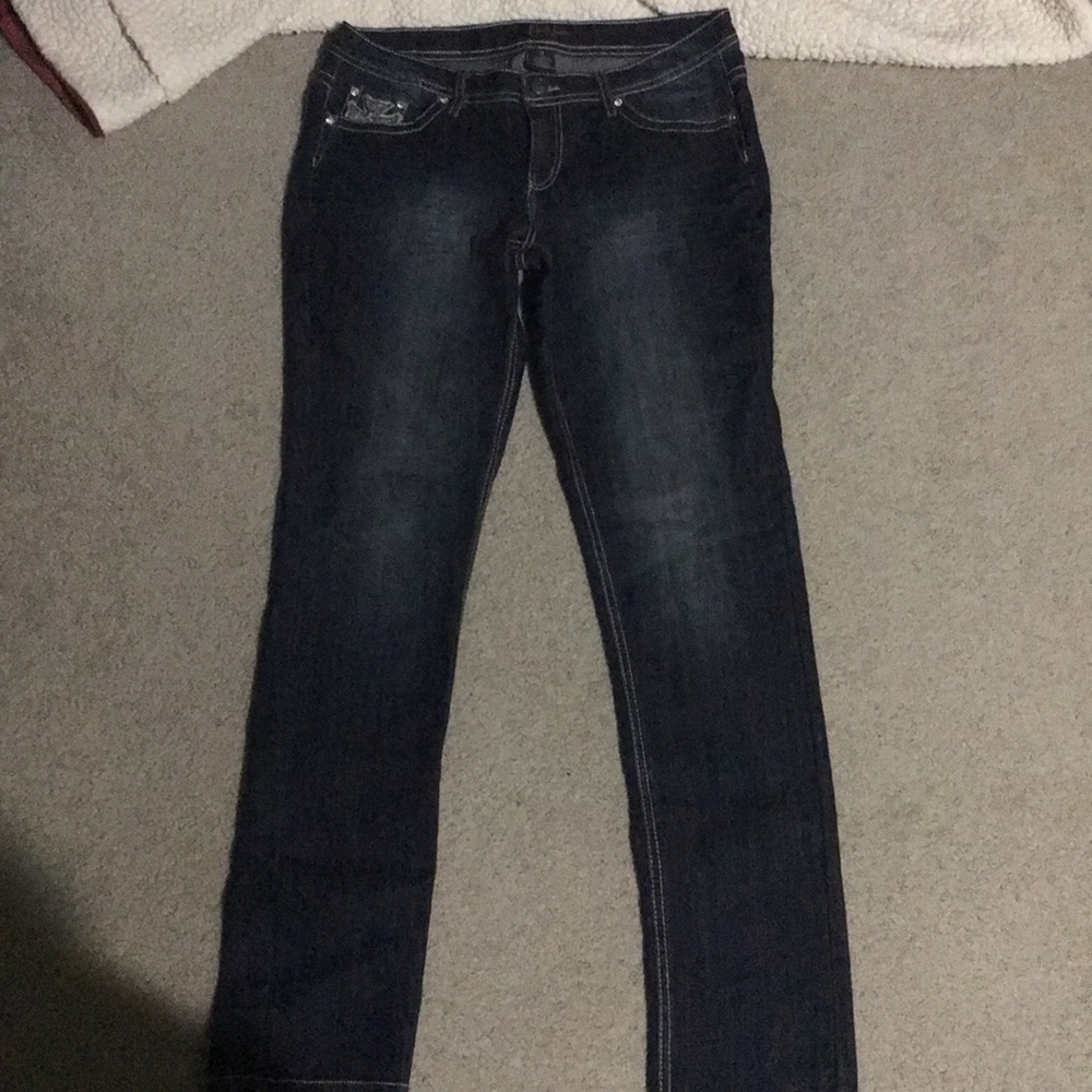 Cute dark blue jeans